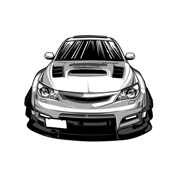 Tričko Subaru WRX STI – Street Racer
