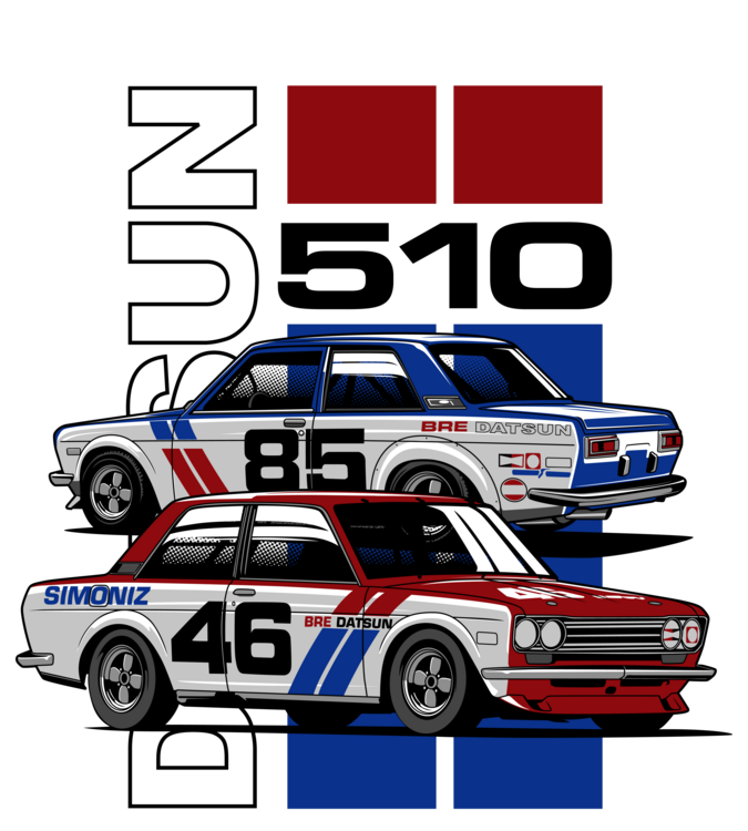 Tričko Datsun 510 – Racing Legends