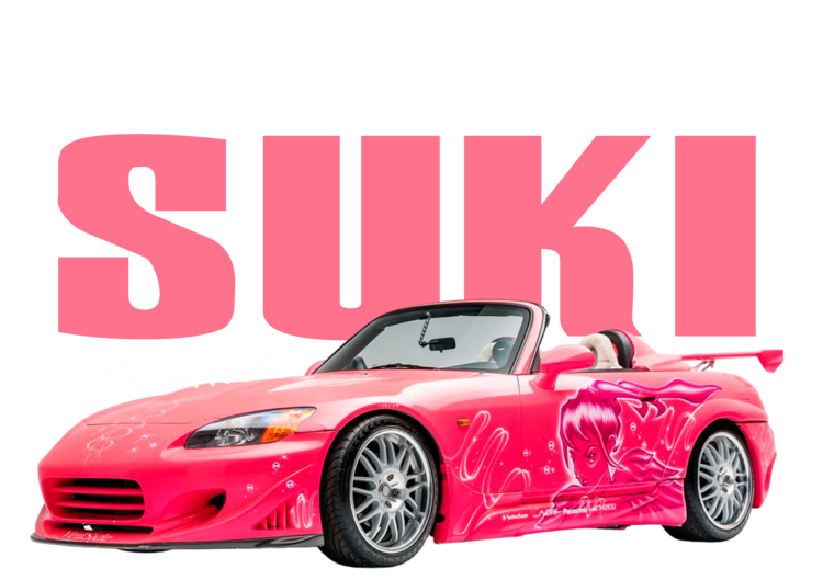 Tričko Mazda MX-5 Miata – Pink Suki