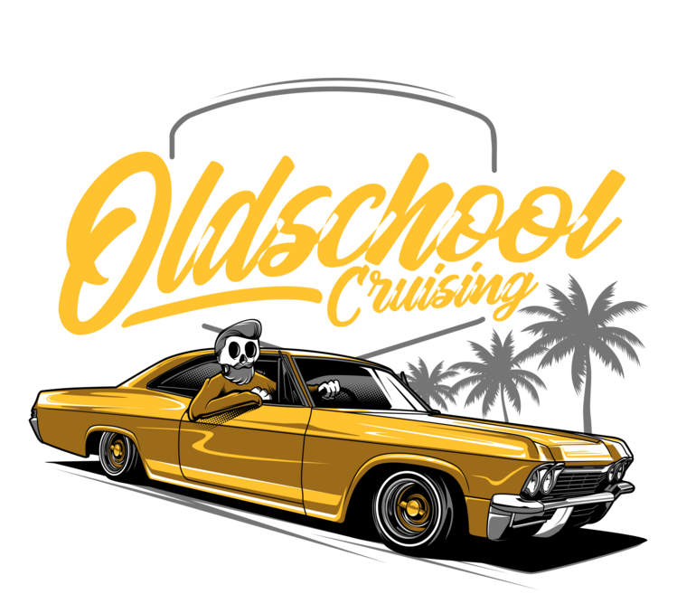 Tričko Chevrolet Impala – Oldschool Cruising