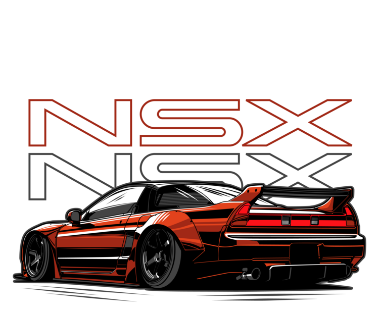 Футболка Honda NSX – Japanese Street Icon