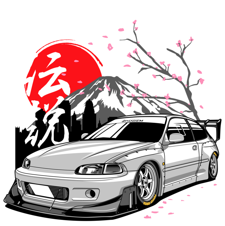 Футболка Nissan Silvia S15 – Rising Sun