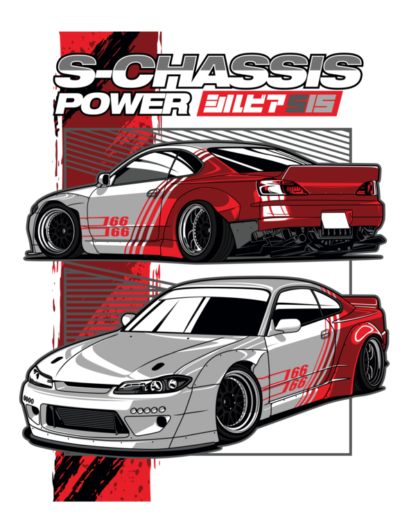 Футболка Nissan S-Chassis – Power Only