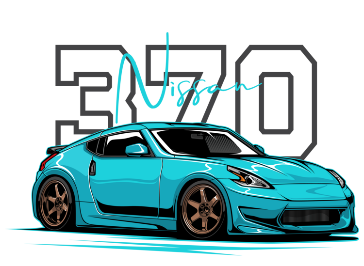 Футболка Toyota Supra MK4 – Turquoise Tuner