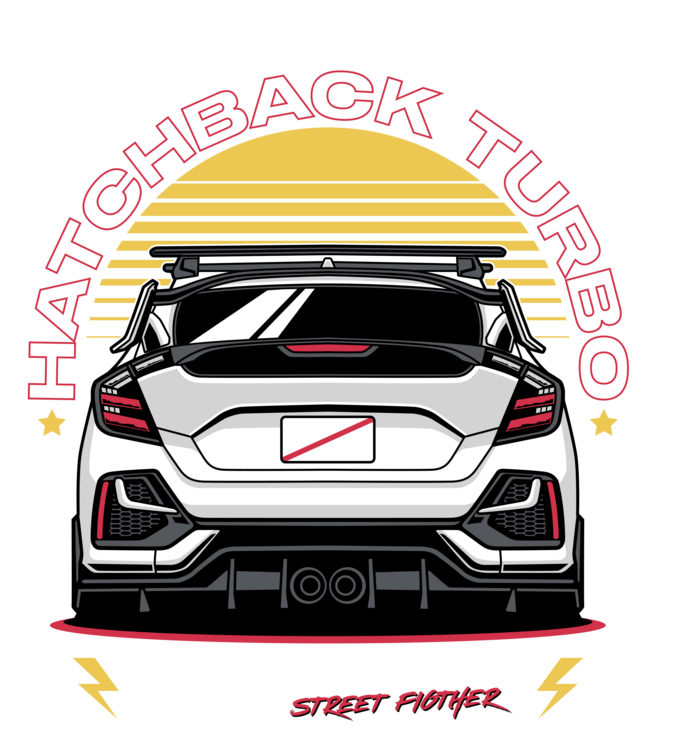 Футболка Honda Civic Hatchback – Street Club