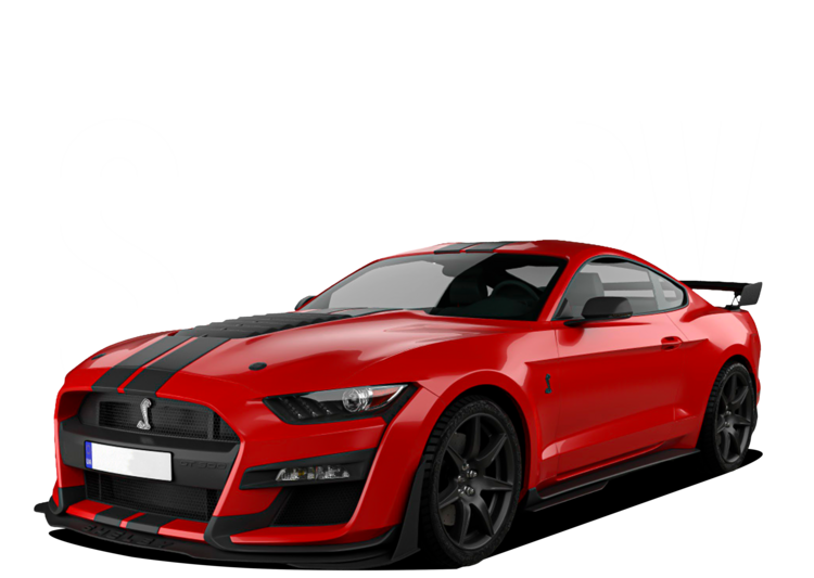 Футболка Ford Mustang Shelby – Red Muscle