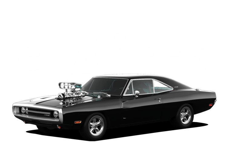 Футболка Dodge Charger – Black Muscle