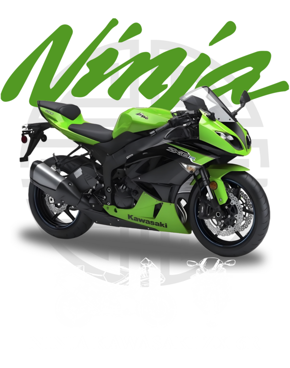 Футболка Kawasaki Ninja ZX-6R – Green Sportbike