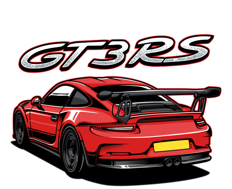 Футболка Porsche 911 GT3 RS – Red Track Car