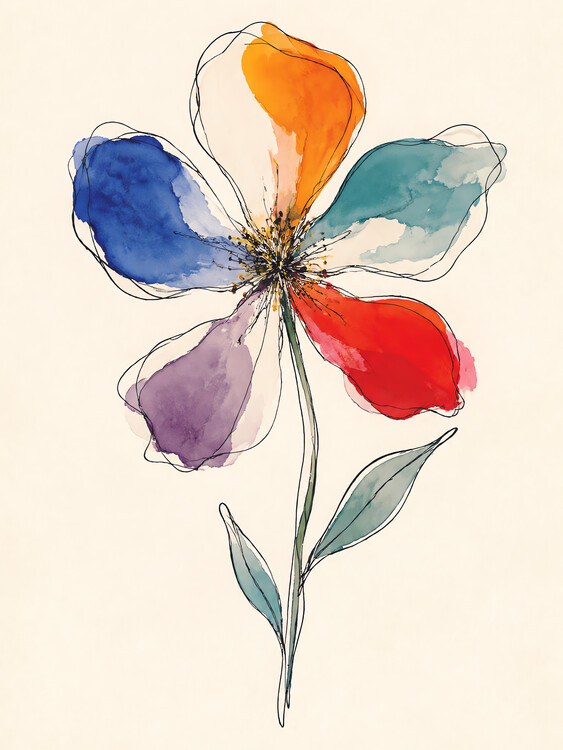 Plakat Radiant Tulip Bloom