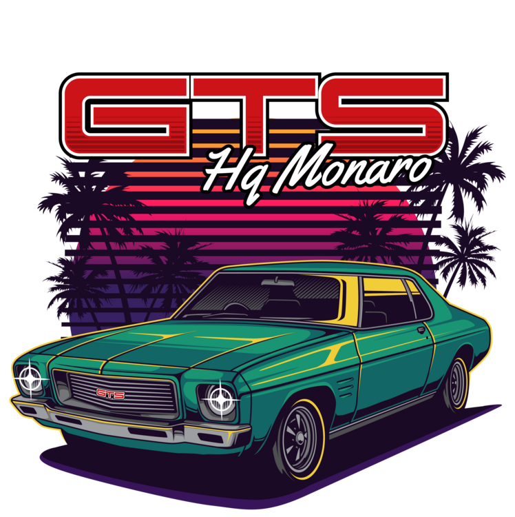 Футболка Holden Monaro GTS – Retro Muscle