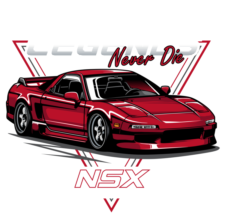 Футболка Honda NSX – Legends Never Die