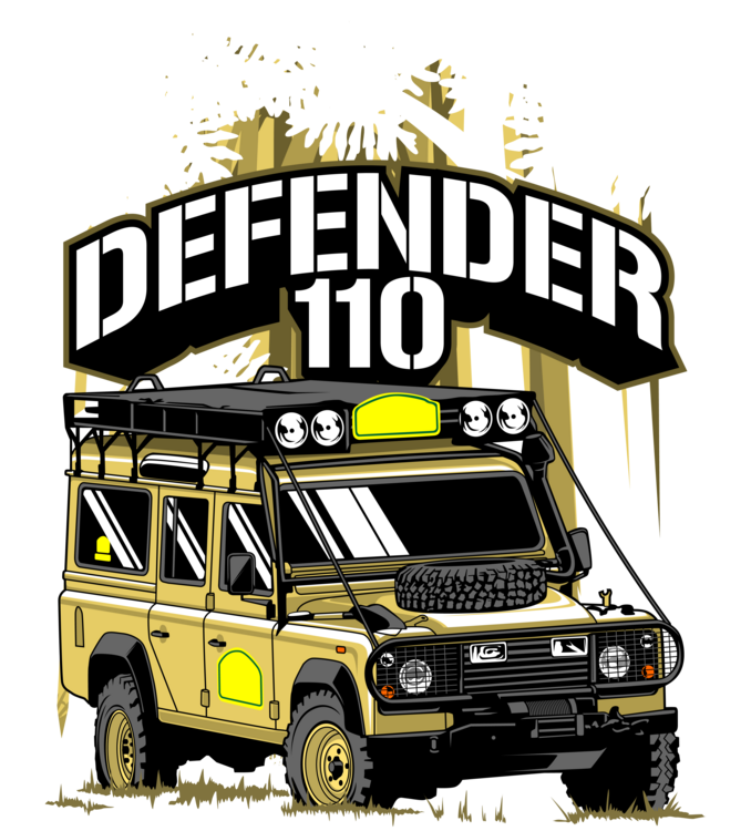 Футболка Land Rover Defender 110 – Expedition