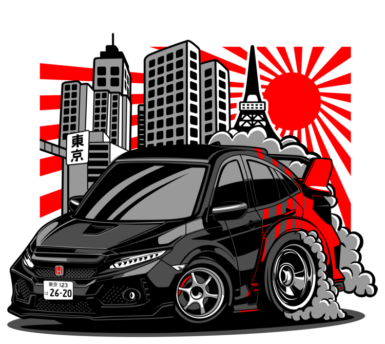 Футболка Nissan Skyline GT-R – Tokyo Street