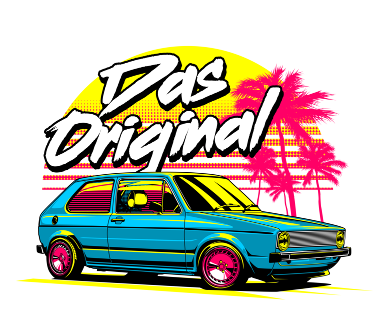 Футболка Volkswagen Golf Mk1 – Das Original