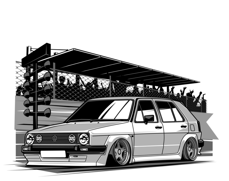 Футболка Retro JDM Wagon – Urban Classic