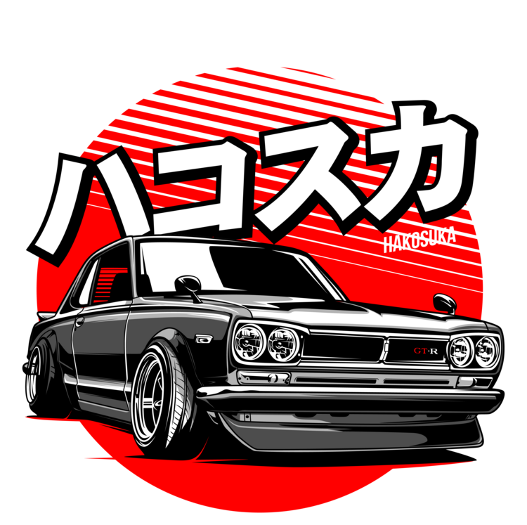 Maglietta Nissan Skyline Hakosuka – Classic Legend
