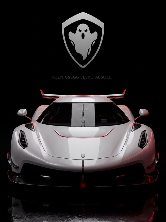 Canvas Print Legacy of the Koenigsegg Jesko Absolut