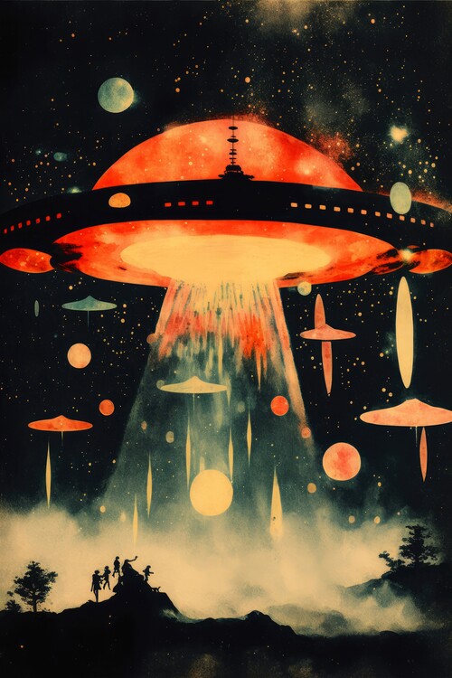 Плакат Galactic Arrival
