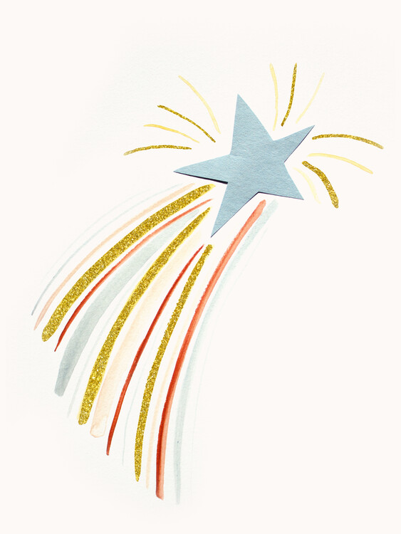 Плакат Glittering Shooting Star