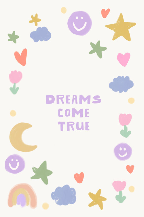 Принти на полотні Whimsical Dreams Come True