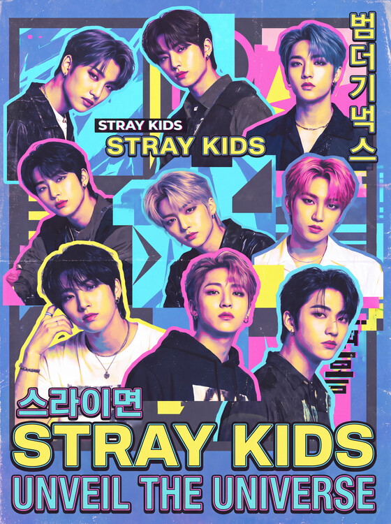 Plakat Stray Kids Unveil the Universe Promotional Poster