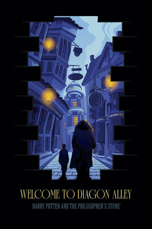 Poster Harry Potter - Diagongränden