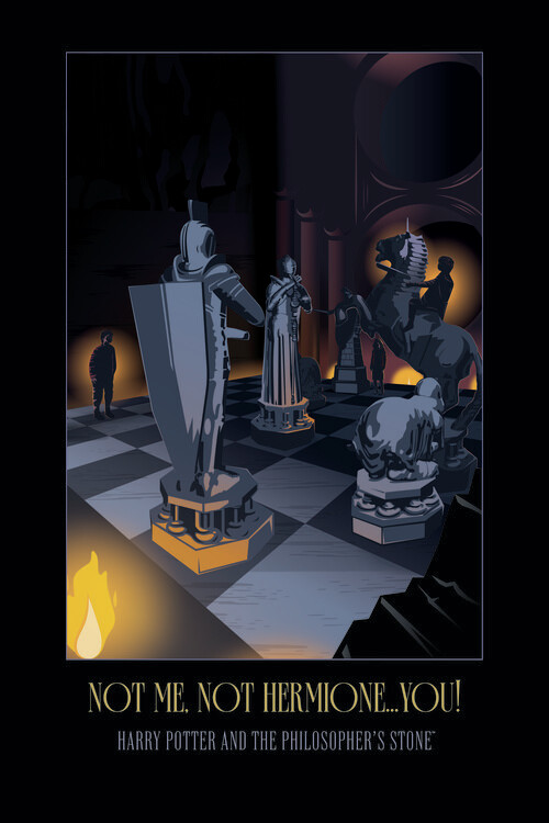 Poster Harry Potter - Rons springare