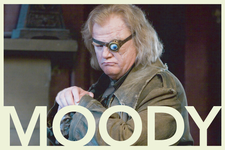 Plakat Harry Potter - Szalonooki Moody