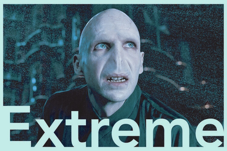 Obraz na płótnie Harry Potter - Lord Voldemort