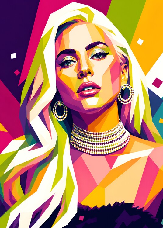 Poster WPAP woman