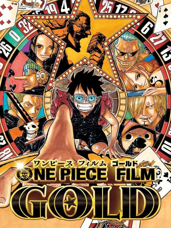 Poster one piece Film gold