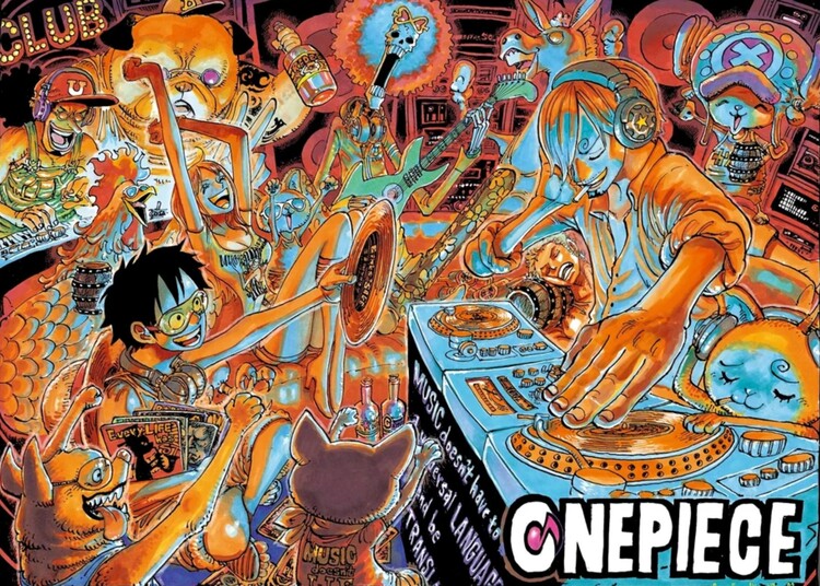 Poster One piece cover art chapter 981