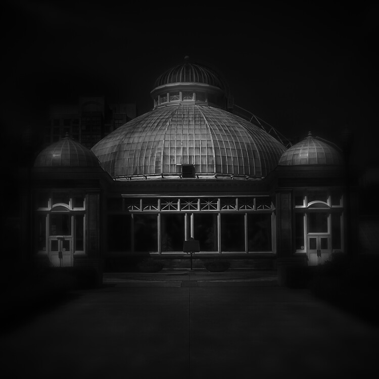 Poster Allan Gardens Conservatory Palm House No 7