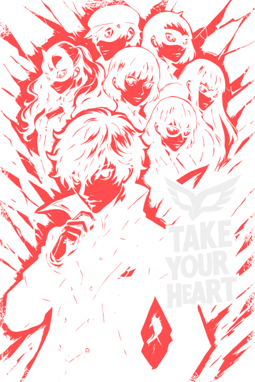 T-Shirt Persona 5 - Kinetic Shard Phantom Thieves