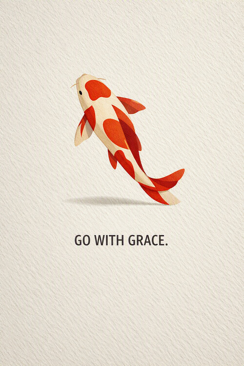 Poster koi fish