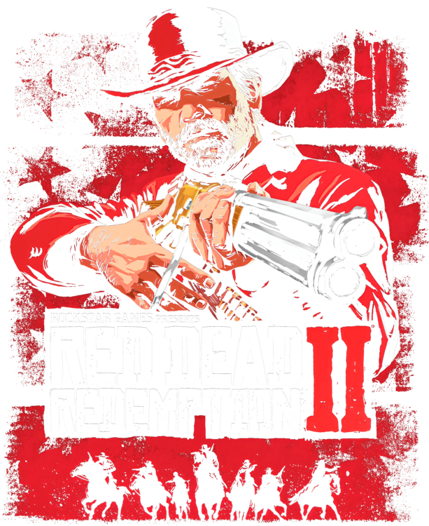T-shirt Red Dead Redemption 2 Cover