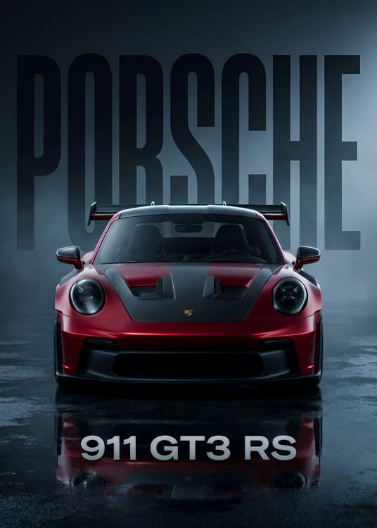Plakát Porsche 911 GT3 RS