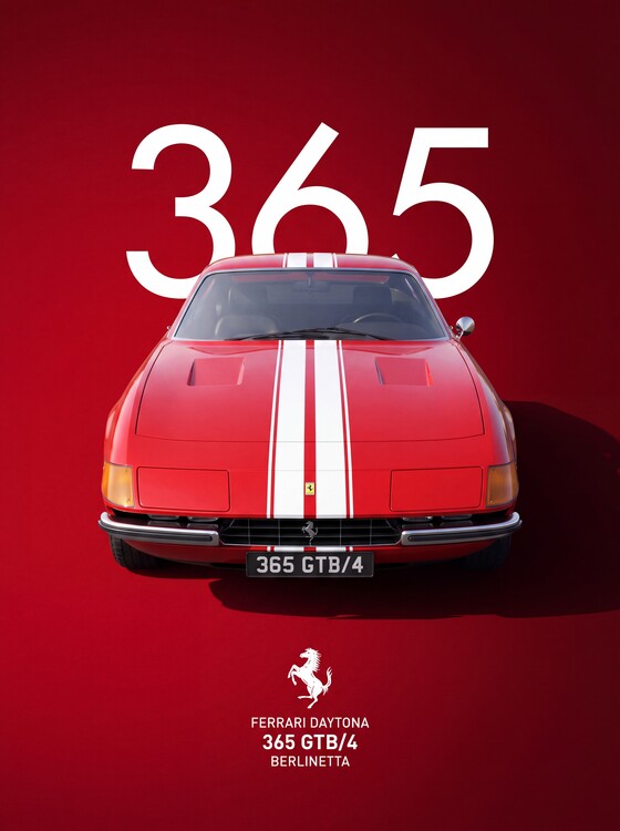 Cuadro en lienzo Ferrari 365 GTB/4 Daytona Berlinetta