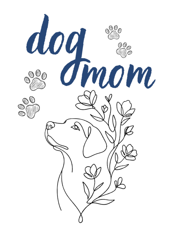 Футболка Beagle Dog Mom Floral
