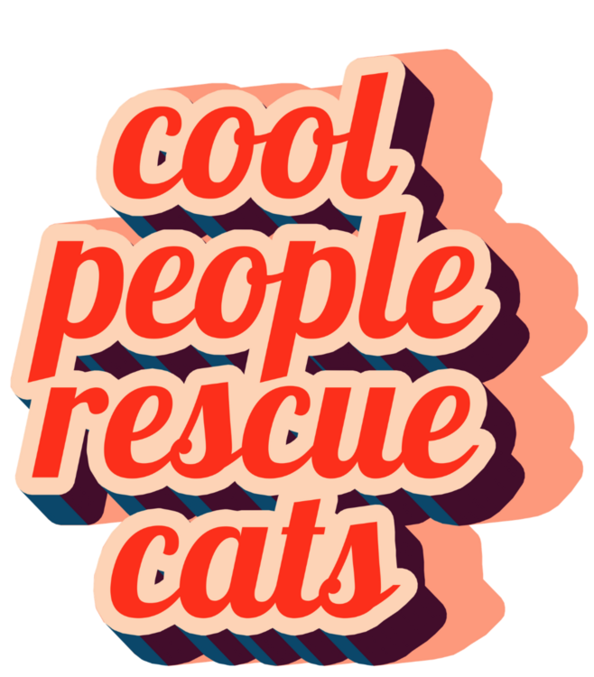 T-shirt Retro Rescue Cats