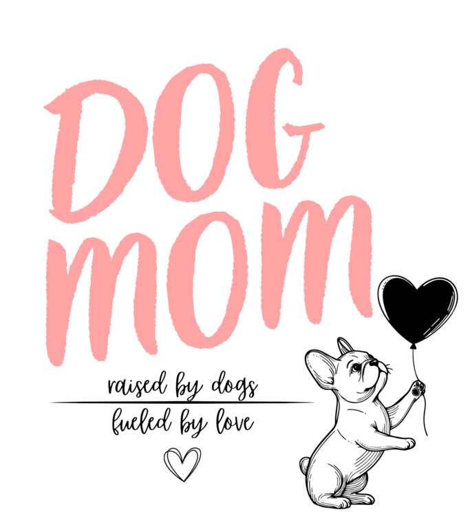 T-shirt Dog Mom Raised by Dogs