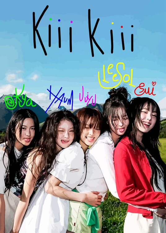 Poster KiiKii Group Art Poster