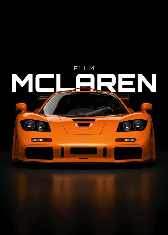 Плакат McLaren F1 LM