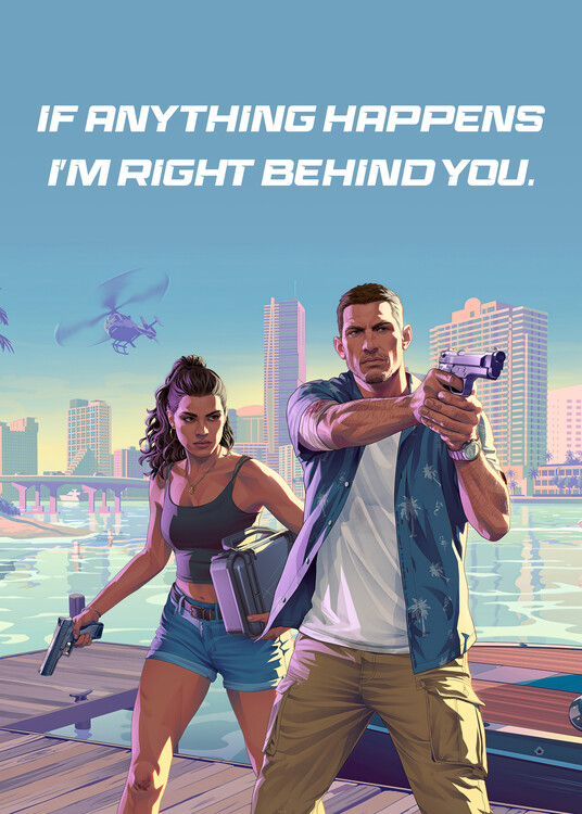 Poster GTA - Defending love