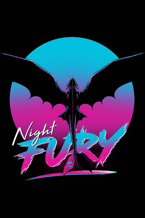 Poster Retro Fury