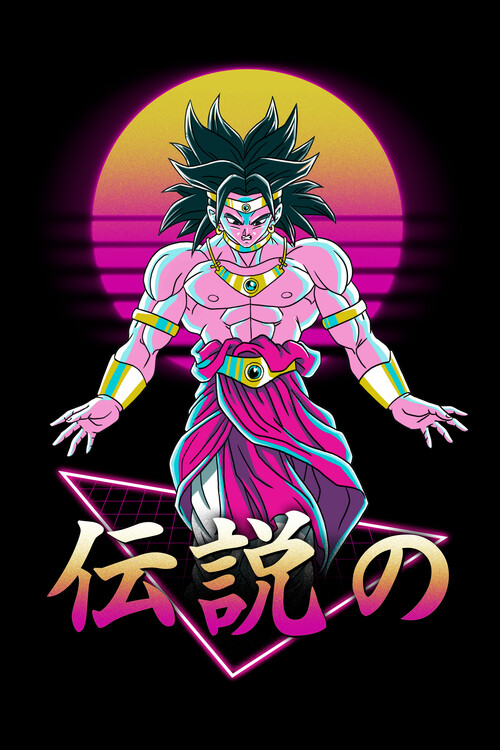 Poster Retro Legendary