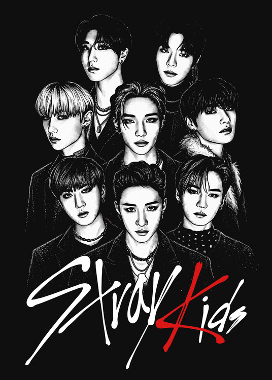 Plakat K-POP Stray Kids