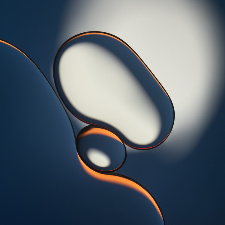 Poster Orange Light Curves