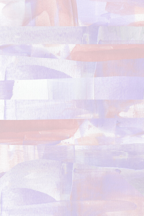 Poster Pastel Hues Of Lavender And Peach